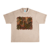 French Oak glitter leopard fall background Urban Heavy Tee - RanaPortraitStore