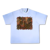 Grape Ice glitter leopard fall background Urban Heavy Tee - RanaPortraitStore