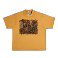 Peanut Butter glitter leopard fall background Urban Heavy Tee - RanaPortraitStore