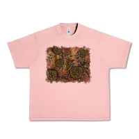 Salmon glitter leopard fall background Urban Heavy Tee - RanaPortraitStore