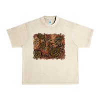 Sandshell glitter leopard fall background Urban Heavy Tee - RanaPortraitStore