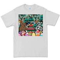 Dove Grey easter Premium Tee - CowhideDigitalArt