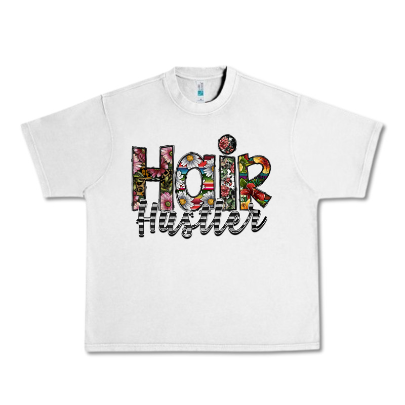 Hair Hustler Urban Heavy Tee by SublimationCraftShop | Teevron