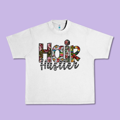 Hair Hustler Urban Heavy Tee Designed By Sublimationcraftshop