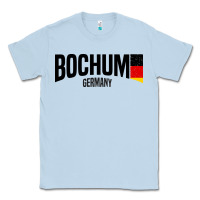 Dusty Blue Bochum Classic Tee - artisFamous