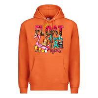 Carrot float drink tan repeat Premium Hoodie - AdoDesignShop