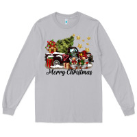 Moon Dust merry christmas gnomes truck Long Sleeve Tee - BarkalooDesign