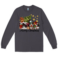 Smoke merry christmas gnomes truck Long Sleeve Tee - BarkalooDesign