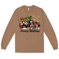 Toasted Coconut merry christmas gnomes truck Long Sleeve Tee - BarkalooDesign
