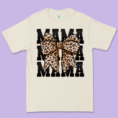 Mama Leopard Premium Tee Designed By Cowhidedigitalart