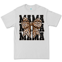 Dove Grey mama leopard Premium Tee - CowhideDigitalArt