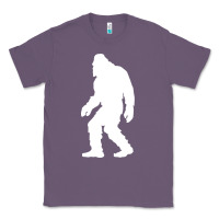 Lavender bigfoot walking silhouette Classic Tee - artisFamous