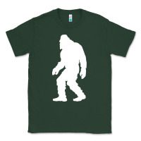 Sports Green bigfoot walking silhouette Classic Tee - artisFamous