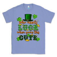 Colony Blue who needs luck when you're this cute Classic Tee - FaDigitalArtStudio