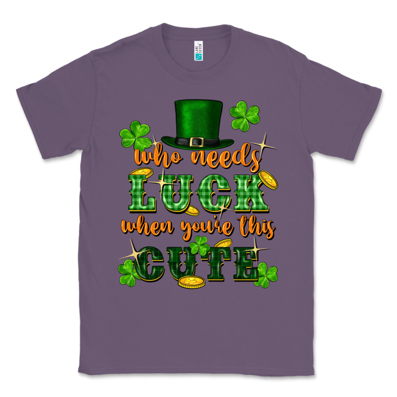 Who Needs Luck When You're This Cute Classic Tee by FaDigitalArtStudio | Teevron