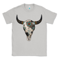 Moon Dust Cowhide Bull Skull Classic Tee - Jasminsmagicworld