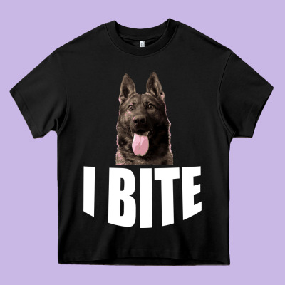 I Bite Heavy Core Tee Designed By Bettercallsaul