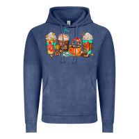Vintage Denim American football coffee cups Vintage Hoodie - AdoDesignShop