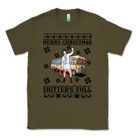 Army Green merry christmas shitters full Classic Tee - artisFamous