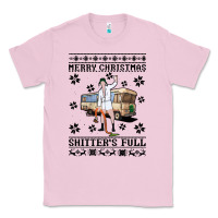 Bubblegum Pink merry christmas shitters full Classic Tee - artisFamous