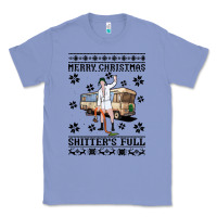 Colony Blue merry christmas shitters full Classic Tee - artisFamous