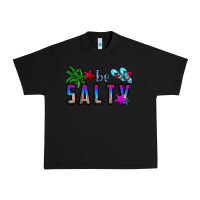 Black be salty Urban Heavy Tee - CowhideDigitalArt