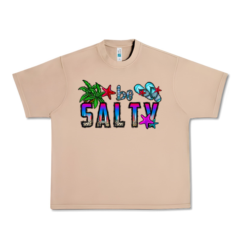 Be Salty Urban Heavy Tee by CowhideDigitalArt | Teevron
