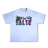 Grape Ice be salty Urban Heavy Tee - CowhideDigitalArt