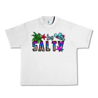 Lunar Rock be salty Urban Heavy Tee - CowhideDigitalArt