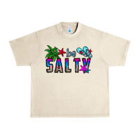 Sandshell be salty Urban Heavy Tee - CowhideDigitalArt