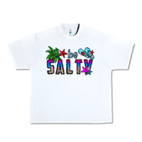 White be salty Urban Heavy Tee - CowhideDigitalArt