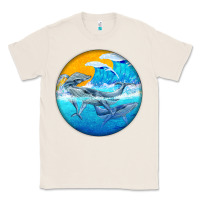 Natural humpback whale Classic Tee - BarkalooDesign