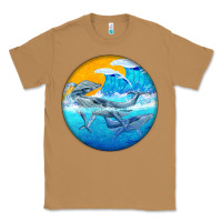 Toasted Coconut humpback whale Classic Tee - BarkalooDesign