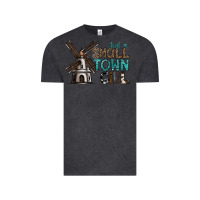 Vintage Black just a small town girl Vintage Tee - SublimationCraftShop