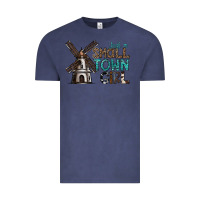 Vintage Denim just a small town girl Vintage Tee - SublimationCraftShop