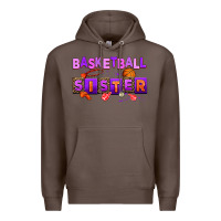 Coffee basketball sıster Premium Hoodie - AdoDesignShop