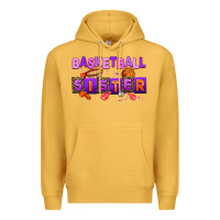 Mustard basketball sıster Premium Hoodie - AdoDesignShop