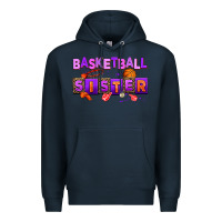 Navy basketball sıster Premium Hoodie - AdoDesignShop