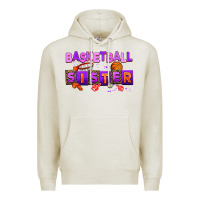 Oatmeal Heather basketball sıster Premium Hoodie - AdoDesignShop