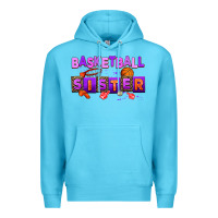 Ocean Blue basketball sıster Premium Hoodie - AdoDesignShop