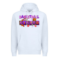 White basketball sıster Premium Hoodie - AdoDesignShop