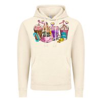 Vintage Artic nail art  coffee cups Vintage Hoodie - AdoDesignShop