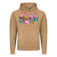 Vintage Camel nail art  coffee cups Vintage Hoodie - AdoDesignShop