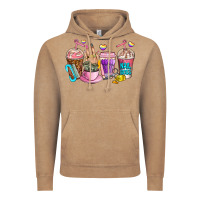 Vintage Coffee nail art  coffee cups Vintage Hoodie - AdoDesignShop