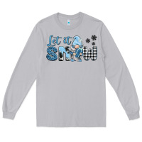 Moon Dust let it snow gnome Long Sleeve Tee - BarkalooDesign
