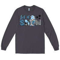 Smoke let it snow gnome Long Sleeve Tee - BarkalooDesign