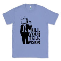 Colony Blue kill your television Classic Tee - artisFamous