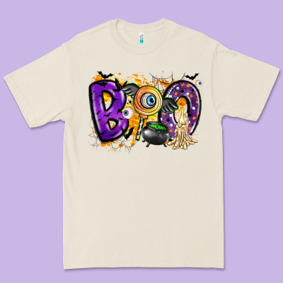 Boo Premium Tee Designed By Cowhidedigitalart