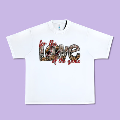 For The Love Of The Game Urban Heavy Tee Designed By Sublimationcraftshop
