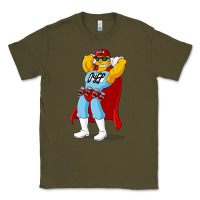 Army Green The Simpsons duff beer Classic Tee - artisFamous